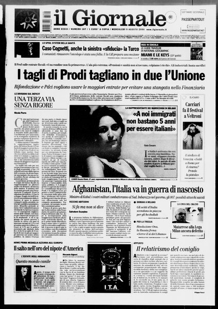 Il giornale : quotidiano del mattino